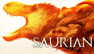 Постер игры Saurian