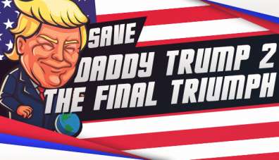 Постер игры Save daddy trump 2: The Final Triumph