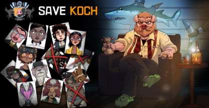 Постер игры Save Koch
