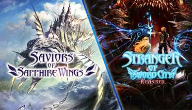 Постер игры Saviors of Sapphire Wings / Stranger of Sword City Revisited
