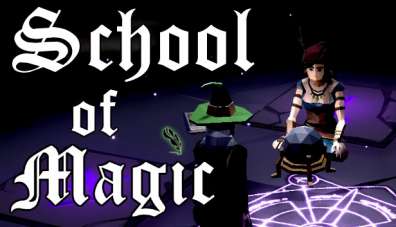 Постер игры School of Magic