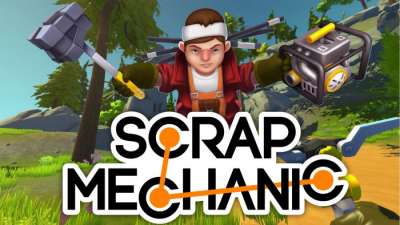 Постер игры Scrap Mechanic