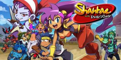 Постер игры Shantae and the Pirate's Curse