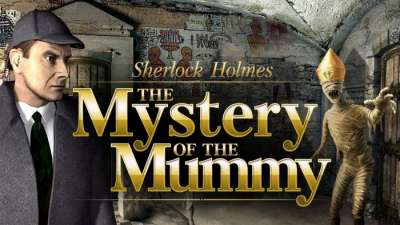 Постер игры Sherlock Holmes: Mystery of the Mummy