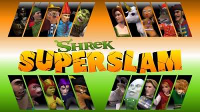 Постер игры Шрек супербросок (Shrek SuperSlam)