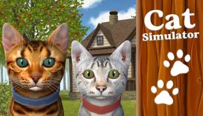 Постер игры Симулятор Кота и Кошки: Животные на Ферме