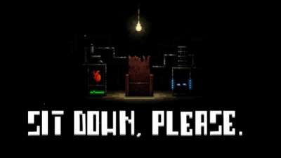 Постер игры SIT DOWN, PLEASE