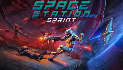 Постер игры Space Station Sprint