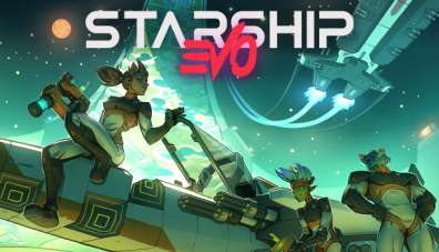 Постер игры Starship EVO