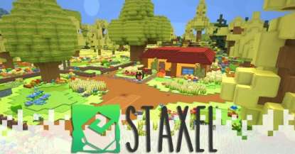 Постер игры Staxel