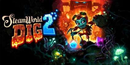 Постер игры SteamWorld Dig 2