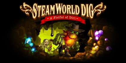 Постер игры SteamWorld Dig