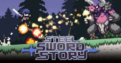 Постер игры Steel Sword Story