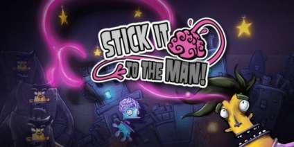 Постер игры Stick it to The Man!