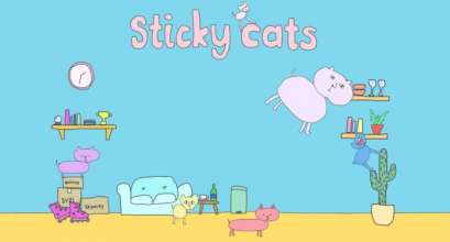 Постер игры Sticky Cats