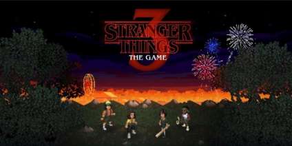 Постер игры Stranger Things 3 The Game