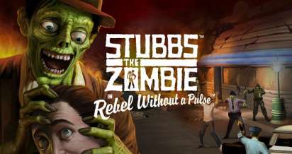Постер игры Stubbs the Zombie in Rebel Without a Pulse 2021
