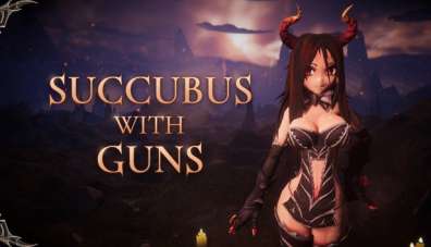 Постер игры Succubus With Guns