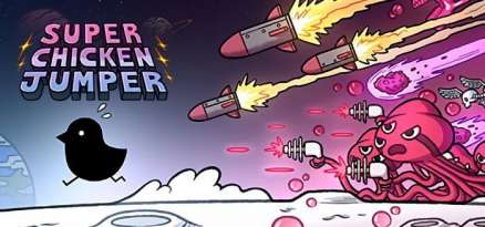 Постер игры SUPER CHICKEN JUMPER