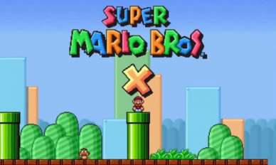 Постер игры Super Mario Bros. X
