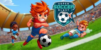 Постер игры Super Soccer Blast