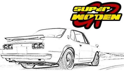 Постер игры Super Woden GP