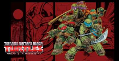 Постер игры Teenage Mutant Ninja Turtles: Mutants in Manhattan