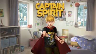 Постер игры The Awesome Adventures of Captain Spirit