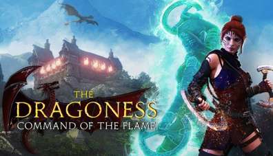 Постер игры The Dragoness: Command of the Flame