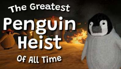 Постер игры The Greatest Penguin Heist of All Time