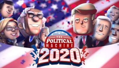 Постер игры The Political Machine 2020