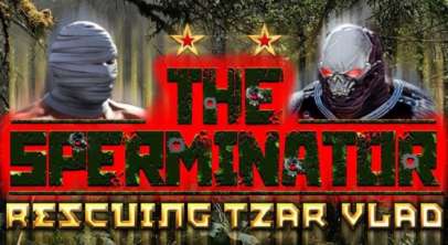 Постер игры The Sperminator: Rescuing Tzar Vlad