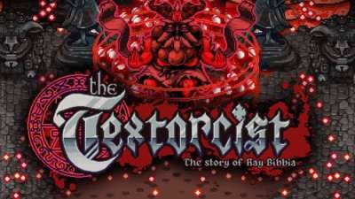 Постер игры The Textorcist: The Story of Ray Bibbia