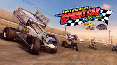 Постер игры Tony Stewart's Sprint Car Racing