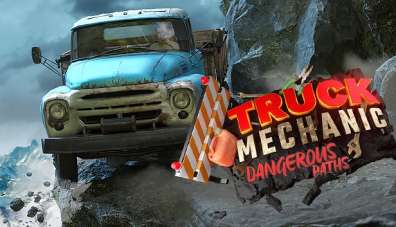 Постер игры Truck Mechanic: Dangerous Paths