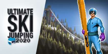 Постер игры Ultimate Ski Jumping 2020