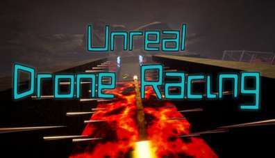 Постер игры Unreal Drone Racing