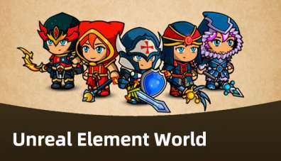 Постер игры Unreal Element World