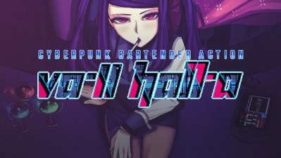 Постер игры VA-11 Hall-A: Cyberpunk Bartender Action