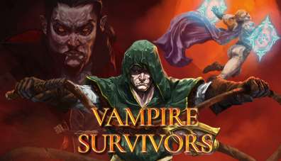 Постер игры Vampire Survivors + на русском