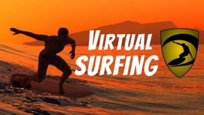 Постер игры Virtual Surfing