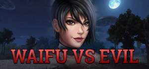 Постер игры Waifu vs Evil