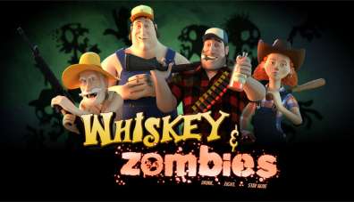 Постер игры Whiskey  Zombies: The Great Southern Zombie Escape