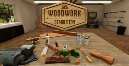 Постер игры Woodwork Simulator