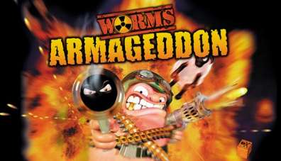 Постер игры Worms Armageddon