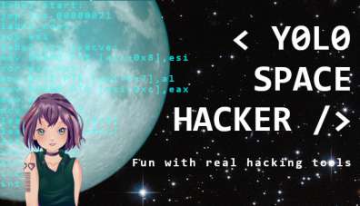 Постер игры Yolo Space Hacker