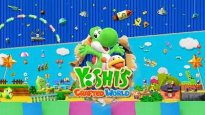 Постер игры Yoshi's Crafted World на PC