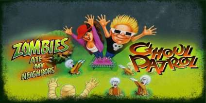 Постер игры Zombies Ate My Neighbors and Ghoul Patrol