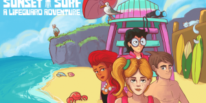 Sunset Surf: A Lifeguard Adventure